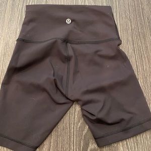 Lulu Lemon Biker Shorts in a size 2
